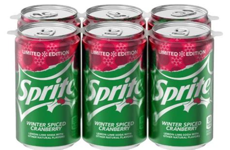 Sprite Winter Spiced Cranberry Is Coming Soon