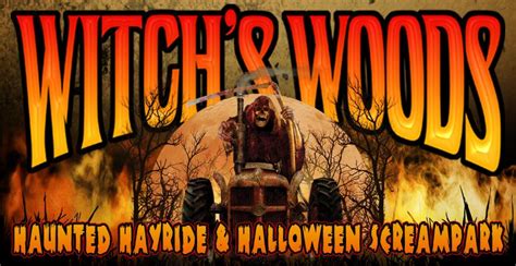 Witchs Woods Massachusetts Fall Activities Haunted Hayride Witches