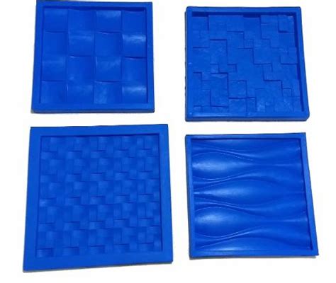 kit 4 formas de silicone gesso para paredes 3d formas 3d moldes silicones xmoldes