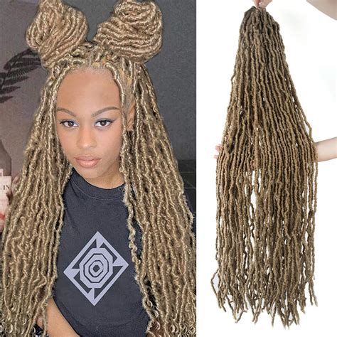 Buy Nu Soft Locs Crochet Hair Inch Packs Pre Looped Faux Locs