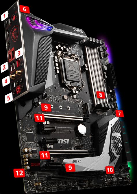 Mpg Z390 Gaming Pro Carbon Ac Motherboard The World Leader In