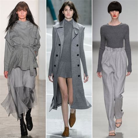 Into The Gray Fall Fashion Trends 2015 Runway Popsugar Fashion