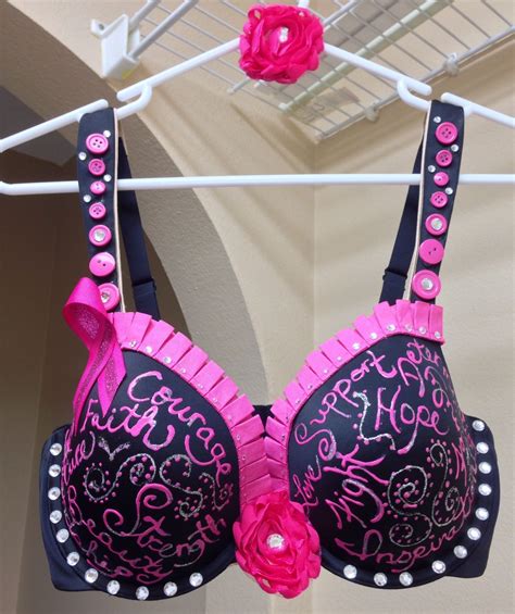 Breast Cancer Awareness Bra Decorating Contest Ideas Chambers Maria