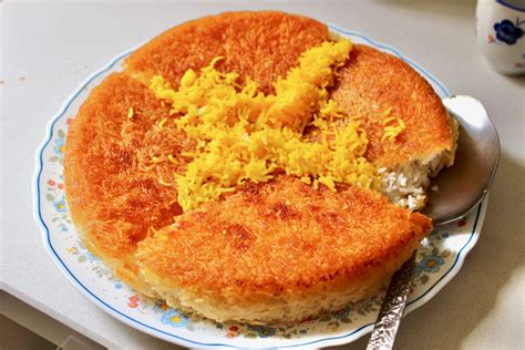 Traditional Tahdig Persian Rice Crust Iranian Recipes Foodcraftz