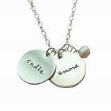 Charm Necklace For Moms Silver Pictures