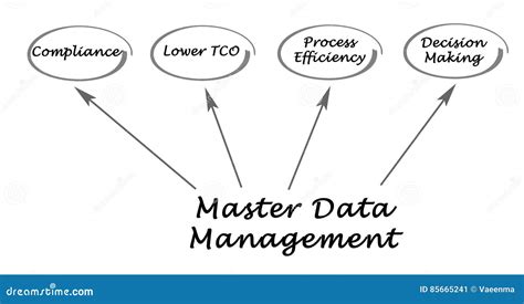 Master Data Management Stock Illustration Illustration Of Benefit