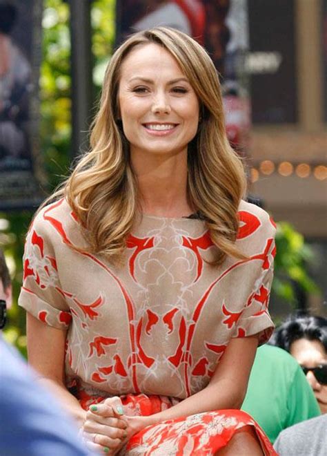 Stacy Keibler Reveals How She Keeps Her Blonde Strands Sexy