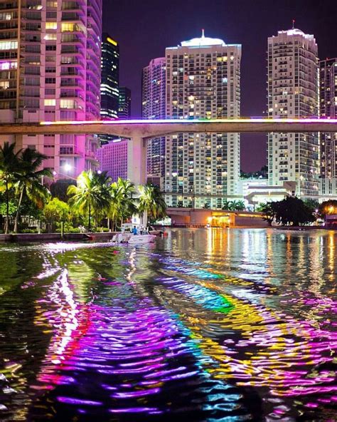 Beautiful View Of Brickell Miami Miami Nightlife Miami Travel