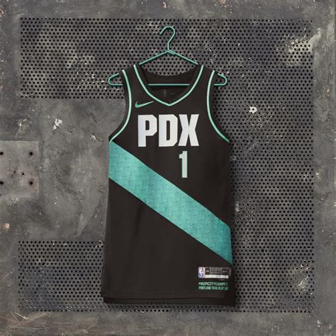 Maillot City Edition des Blazers l aéroport de Portland