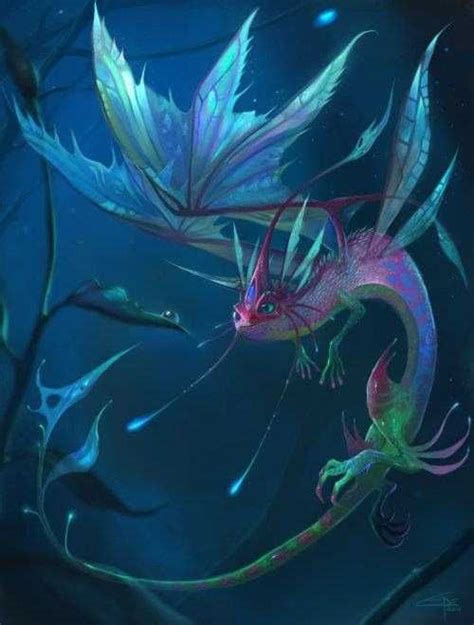 Creatures Multifarious Mythical Creatures Art Fairy Dragon