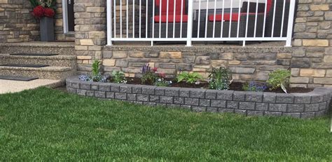 Cropped Cropped Flower Bed And Sod Front Yard 1 Rocky View Yards