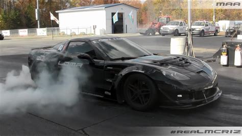 Loma 1100hp Supercharged Corvette Z06 Gt2 Burnout Youtube