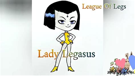 ezdraw how to draw lady legasus raven from teen titans go drawing