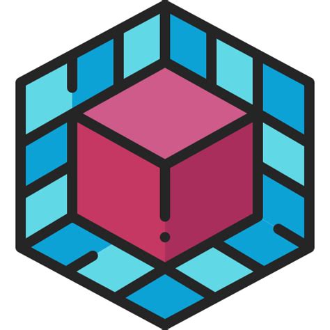 Metaverse Generic Outline Color Icon