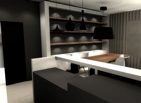 Fukusu Interior Design For Open Concept Living Room Dining Room