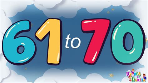 123 Numbers Learn To Count Kids Rhymes 1 To 100 Counting Number