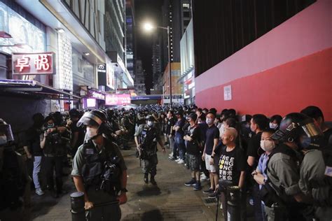 Hong Kong Protest Marks Anniversary Of Violent Police Clash The Diplomat