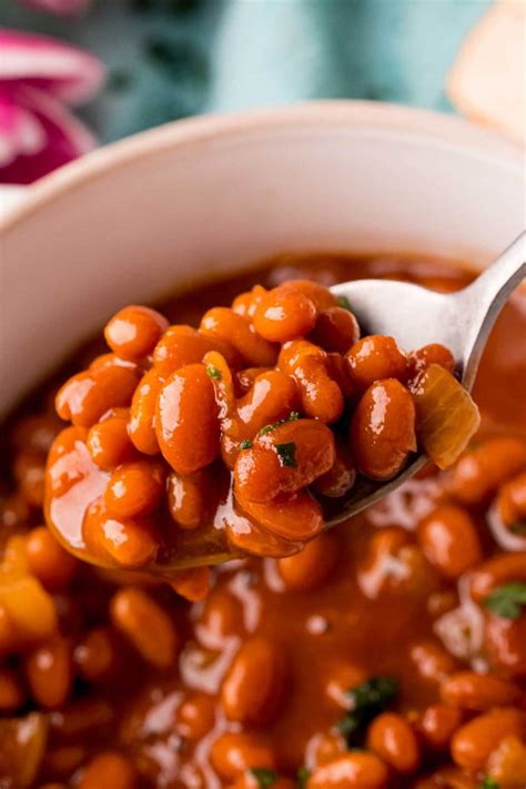 Crock Pot Baked Beans Homemade Hooplah