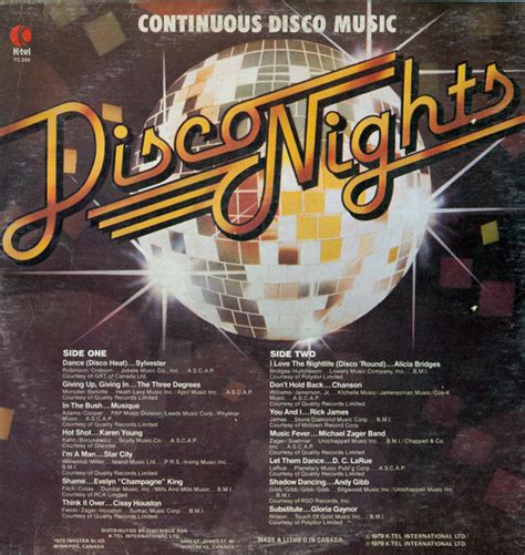 Disco Nights Vinyllp 1979 Disco Music Disco Songs Disco Night
