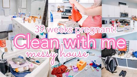 39 Weeks Pregnant Clean With Me Cleaning Motivation Clean With Me Youtube
