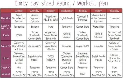 30 Day Simple Meal Plan To Lose Weight Help Health