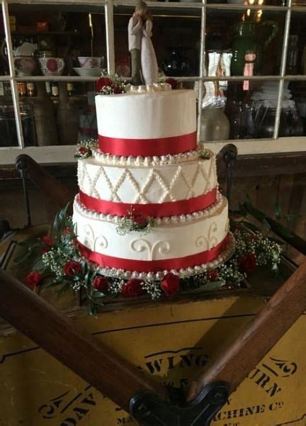 70 Ideas For Cake Wedding Red Ribbons Country Wedding Cakes Wedding