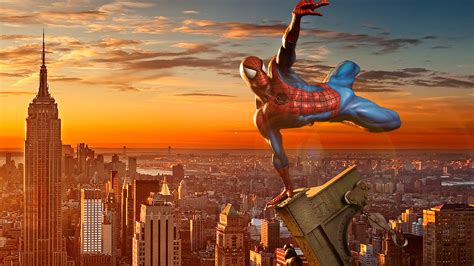 1366x768 Spiderman In New York City 1366x768 Resolution Hd 4k