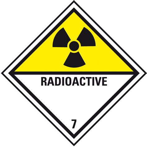 Radioactive Substances Class D Graphic Vinyl Eu