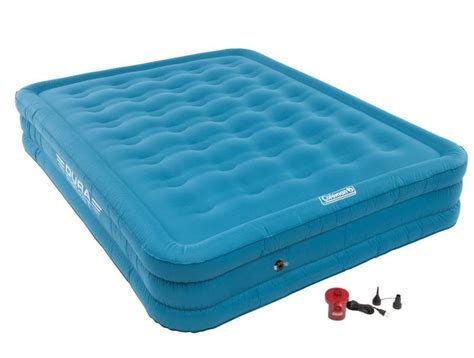 In fact, the height will give you the real feeling of sleeping on a bed rather than on a floor, especially on cold nights. Coleman Durarest Plus Queen Double High Air Mattress ...
