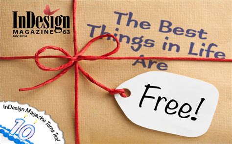 Issue 63 The Best Things In Life Are Free Creativepro Network