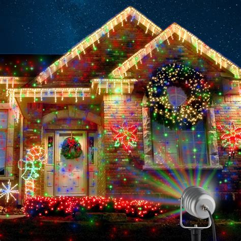 Christmas laser lights outdoor projector lights with star moving motion laser light red & green & blue waterpoof projection lights with fr remote for christmas, holiday, parties, landscape and garden 438 $79 99 Outdoor Christmas Laser Projector Motion Lights $53.99 ...