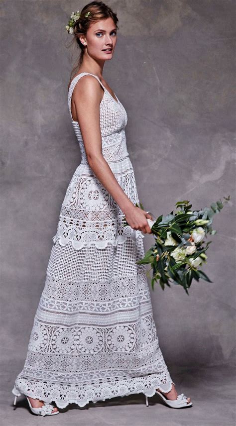 Must Have Ivory Crochet Lace Bridal Dress By Next Bridal Dresses Lace Crochet Wedding