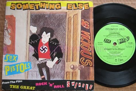 Totally Vinyl Records Sex Pistols Something Else 7 Inch Picture Cover