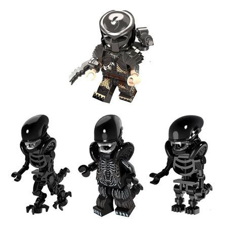 Alien Vs Predator Minifigures Compatible Lego Toy 2018 Predator Minifigures