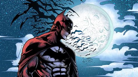 Batman Bat Dc Comics Moon Hd Wallpaper Peakpx