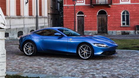 Blue Ferrari Roma 2021 12 4k 5k Hd Cars Wallpapers Hd Wallpapers Id