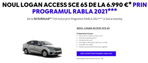 Programul rabla pentru electrocasnice va avea loc în acest an începând cu săptămâna 14 mai 2021, după ce anul trecut acesta a fost ratat. Dacia anunta preturile prin programul Rabla 2021 pentru ...