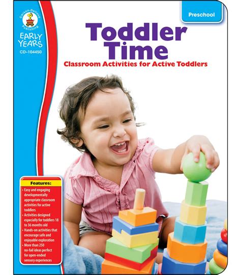 Toddler Time Resource Book Grade Preschool Carson Dellosa Publishing