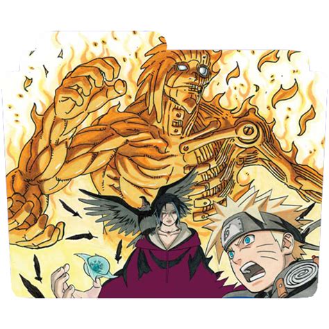 Naruto Manga Volume 58 Cover Icon Folder By Saku434 On Deviantart