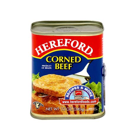 hereford corned beef regular 12oz federated distributors inc