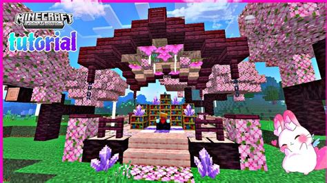Minecraft Tutorial How To Build Enchanting Room Easy Build Tutorial