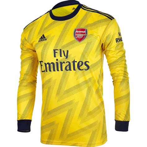 Lf Arsenal 201920 Away Long Sleeve Kit Mens Fashion Activewear On