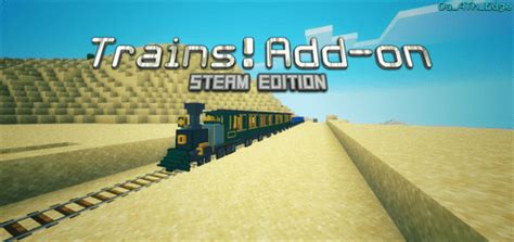 Trains Add On Steam Edition Mcpe Addonsmcpe Mods And Addons