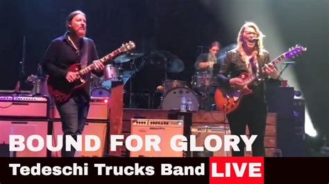 Tedeschi Trucks Band Bound For Glory Live 2018 Tour Youtube