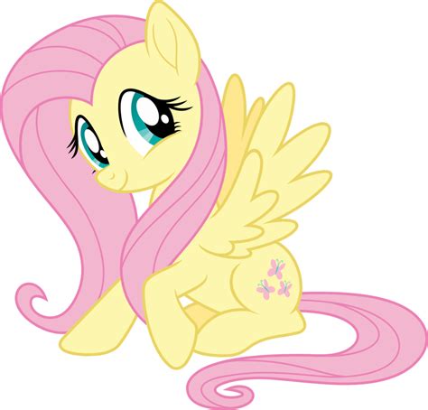 Mlp Fim New Fluttershy Happy Vector By Luckreza8 Dazz0nu Fluttershy