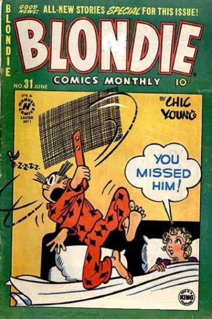 Blondie Comics Monthly Covers Blondie Comic Old Comic Books Retro