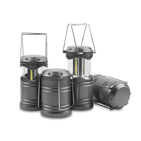 Lichamp LED Lanterns, 4 Pack Pop Up Lanterns for Power Outages, Bright