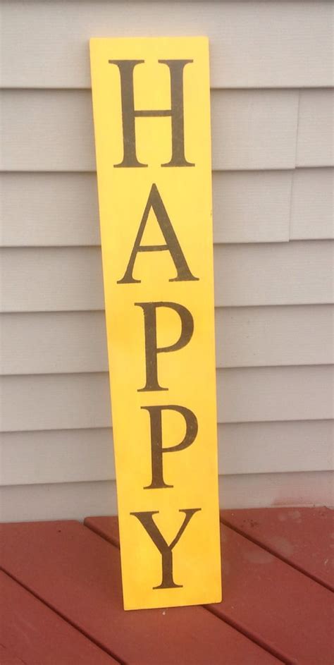 Items Similar To Happy Hand Painted Sign On Etsy