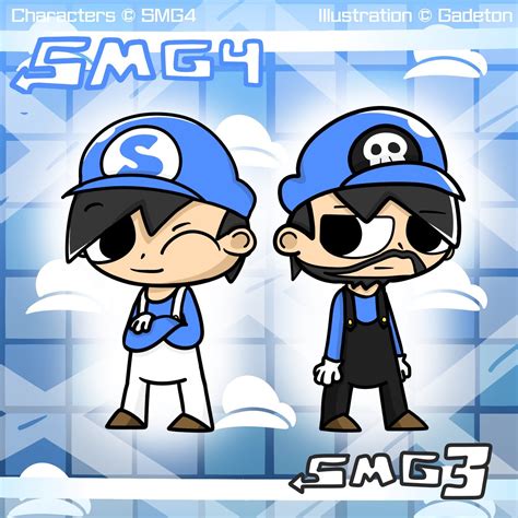 Smg4 And Smg3 By Gadeton On Newgrounds