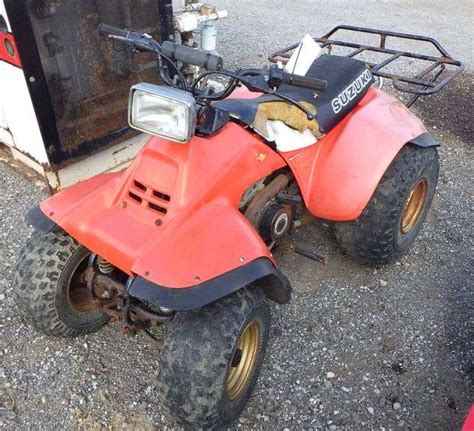 Suzuki 125 Quadrunner Good Compression Has Been Sitting For A Long